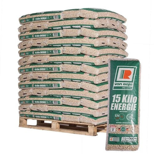Deutsche Premium Holzpellets Van Roje